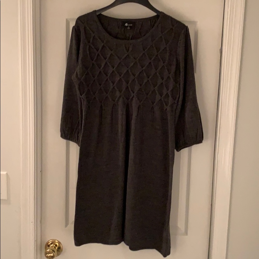 Women’s AB Studio 3/4 Sleeve Sweater Dress XL